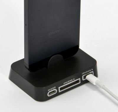 iPhone5用3マルチ充電スタンド
