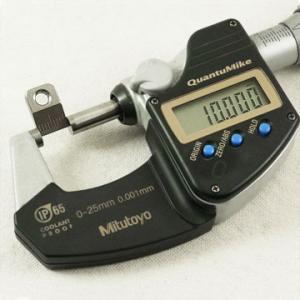 チタン削り出し1.000cm定規