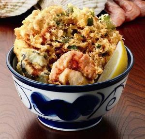 子持ち帆立の天丼