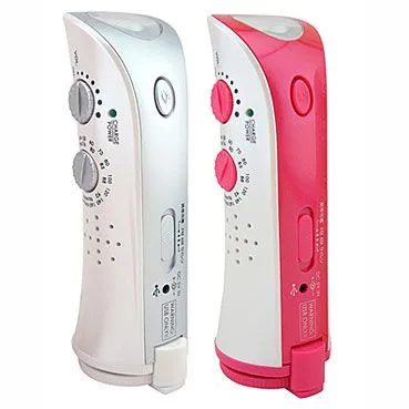 手回しスマホ充電ラジオ